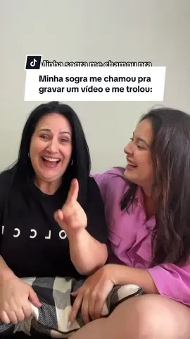 Essa minha sogra é uma atrizzz 🤡
