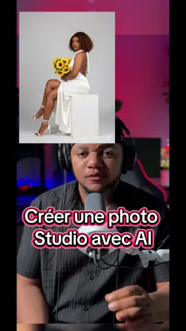 #ai #aiphoto #studio #photography #photoshoot    Koman pou Kreye photo studio aveèk Ai