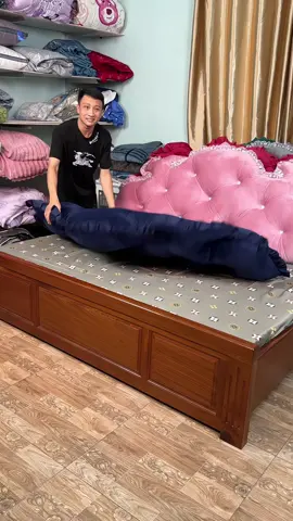 Gối tựa đầu giường nỉ tuyết nhung tiện lợi #kenh2review #gối #goidaugiuong #viral #sanphamxuhuong        