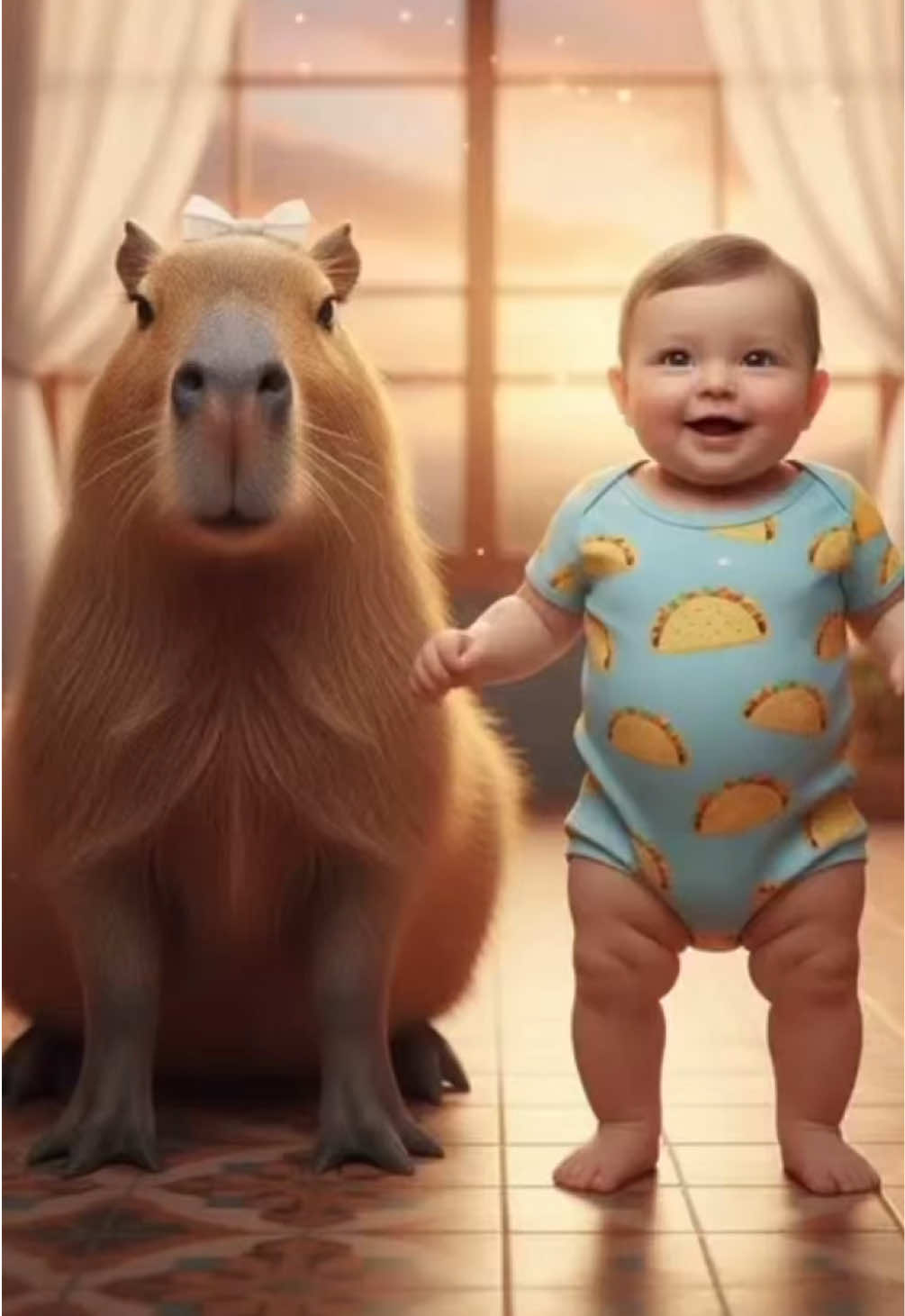 #bebesito #capibara #bebebailando #funnyvideo #videosdivertidos 