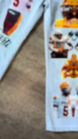 Made some jeans for gameday #sportsmom #footballmom #gameday