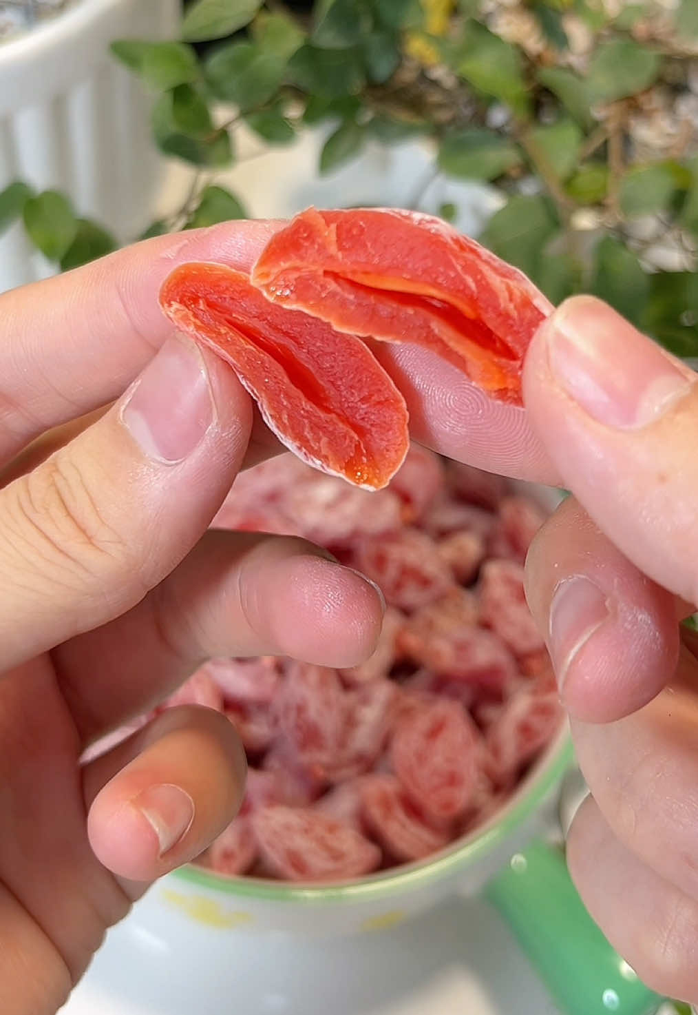 Omai đào hồng xí muội chua ngọt#omai #ximuoi #omaidaohong #ancungtiktok #anvat 