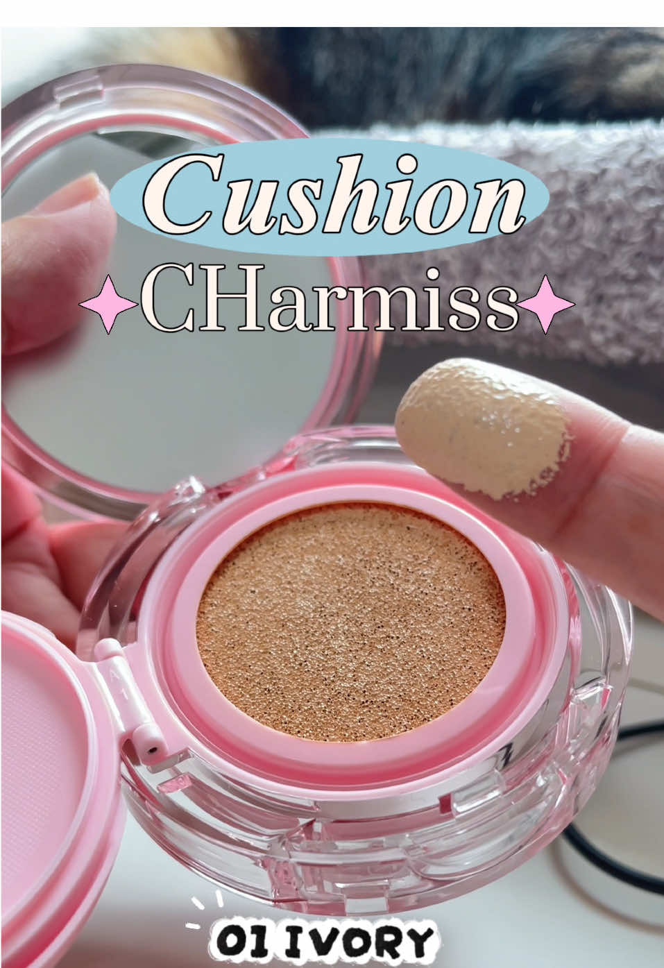 Charmiss คุชชั่นชมพู Charming  #รีวิวบิวตี้ #ป้ายยาtiktok #auichockyรีวิวไปเรื่อย 