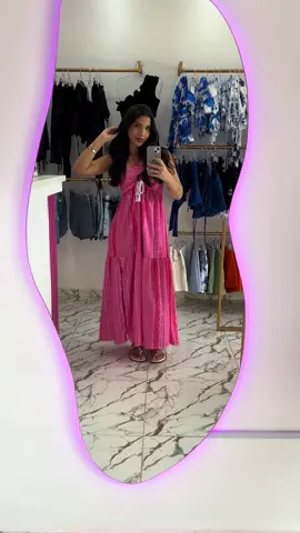 Vestido Tomara que Caia Boho Tribal em Crepinho | Flared, Sem Bojo, Elastex nas Costas💖 #fyp #patynordestina #vestido #shopee 