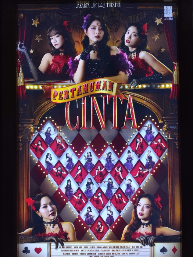 Gokilllllll!!  Keren banget guyssssss Overall aku suka bgt lagu2nya Bakal jadi setlist favorit aku sepertinya #jkt48 #jkt48originalsetlist #pertaruhancintajkt48 