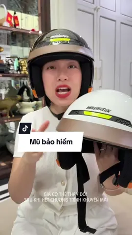 Mũ bảo hiểm thiết kế kính ẩn #mubaohiem #mubaohiemnuadau #mubaohiemmasontex #mubaohiemthoitrang #ngocngannga 