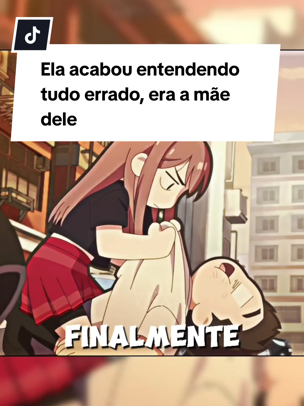Ela acabou entendendo tudo errado, era a mãe dele #Anime #momimsorry #animes #romance #Otaku 