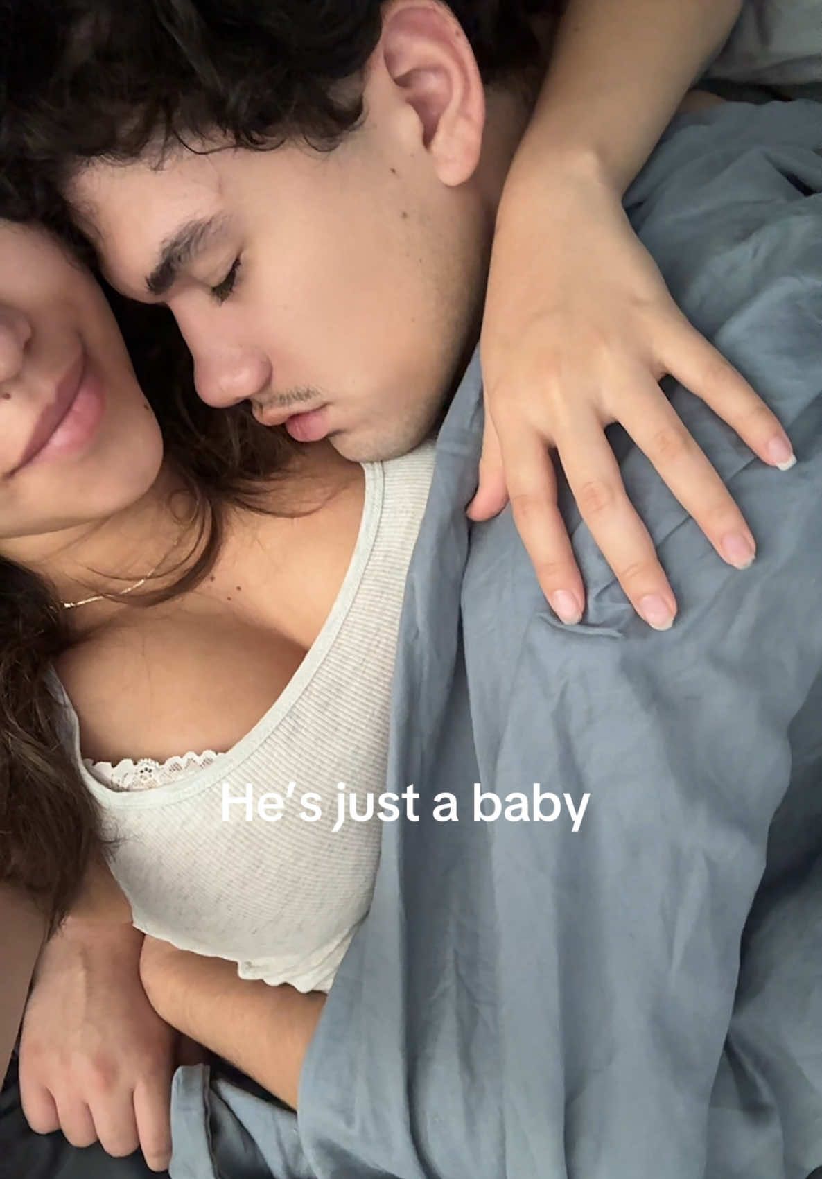 My baby #boyfriend #couple #husband #curlyhair #oneandonly 