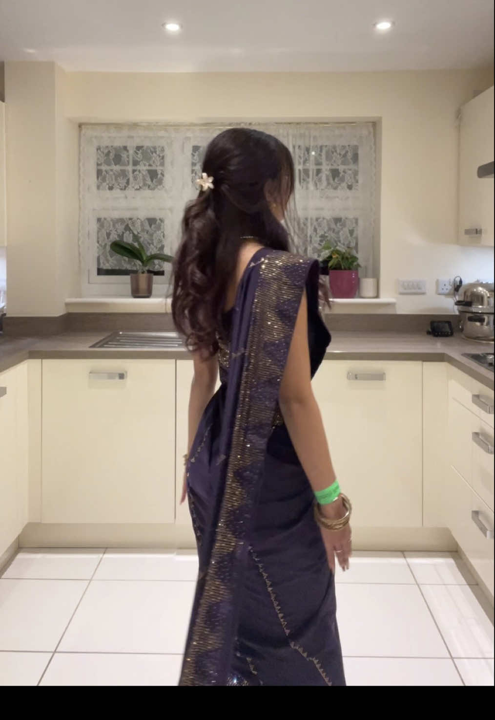 Vazhvu‘25 #desi #fitcheck #mallu #sari #kna 