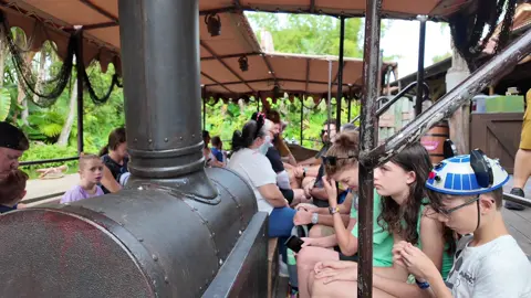 Jungle cruise full ride 10/3/25 @Disney Parks #junglecruise #disney #florida #wdw #dadjokes 
