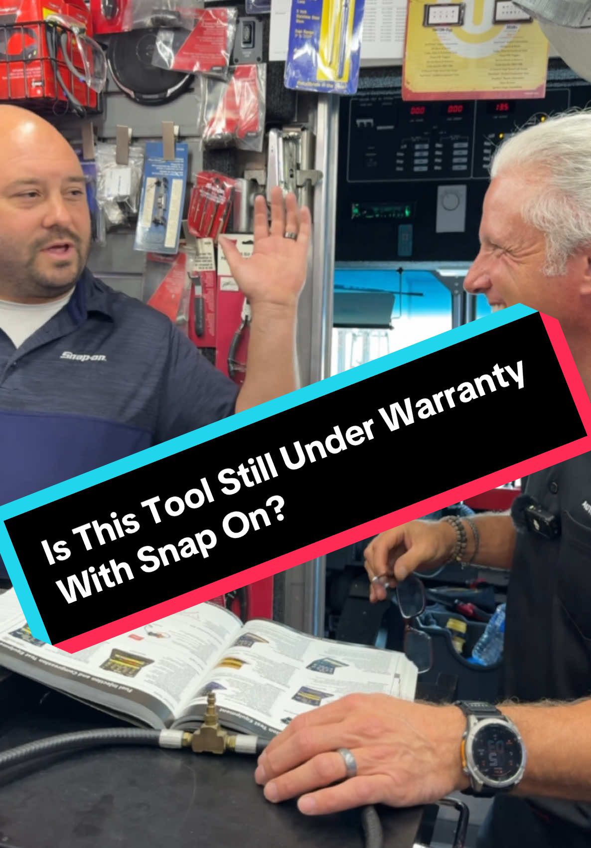Always fun times with Thomas… #tools #tooltok #automotive #mechanic #DIY #foryou #fyp #snapon #technician 