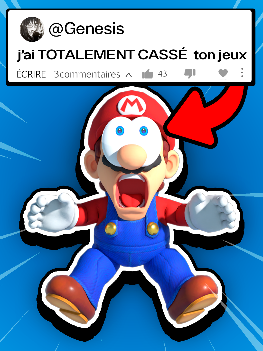 il a CASSÉ mon JEU ! #snegtwt #jeux #défi #horreur #jeuxhorreur #VIDEO