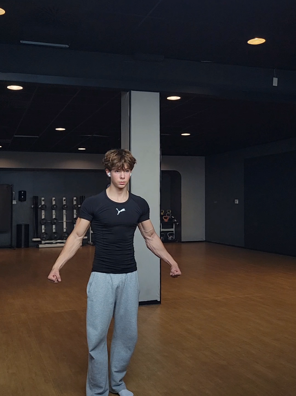 finally turned 17 today!! #birthday #gym #lean #muscle 