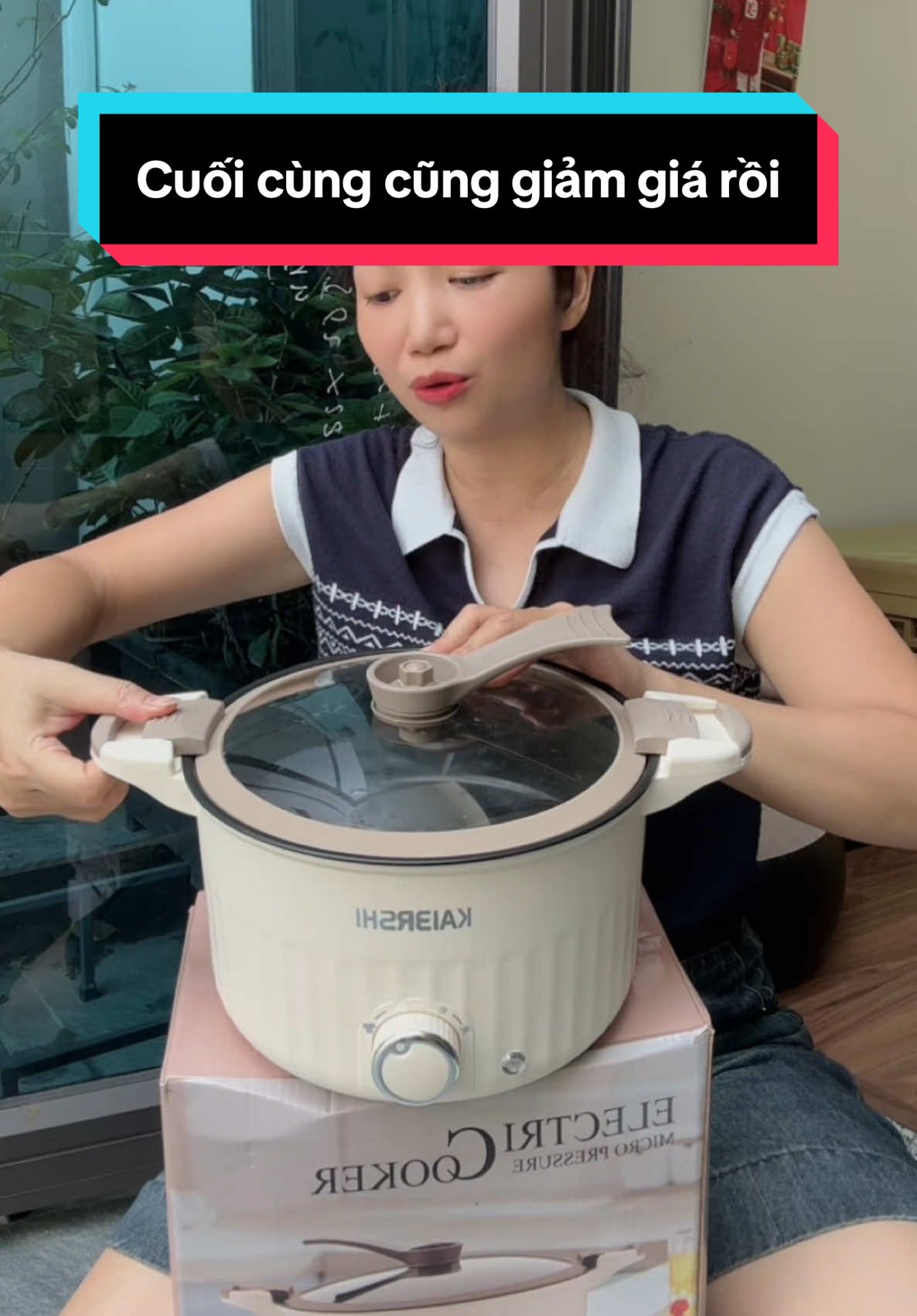 Cuối cùng cũng giảm giá rồi Nồi áp suất điện đa năng #noiapsuat #noicom #noilaudien #noilaudanang #noiapsuatdien 
