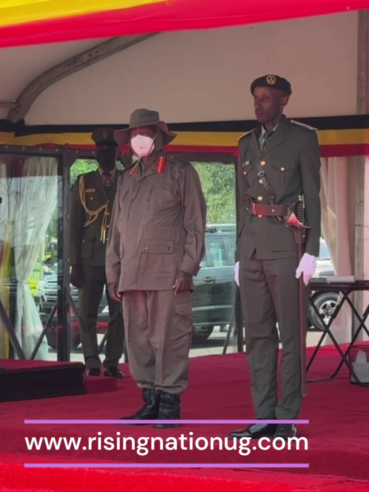 KABAMBA MILITARY ACADEMY CADET ROLE OUT 2 PRESIDENT MUSEVENI URGES OFFICER CADETS TO UPHOLD HEALTH, DISCIPLINE, PATRIOTISM AND MILITARY COMPETENCE President Yoweri Kaguta Museveni has today presided over the commissioning of 352 officer cadets of intake 04/22-25 and professional Cadet short course intake 08/25 at the Uganda Military Academy Kabamba, Mubende District. In his address, President Museveni who is also the Commander-In-Chief of the Uganda People’s Defence Forces (UPDF) urged the cadets to live by four guiding principles — health, discipline, patriotism (uzalendo), and military competence — as they begin their careers in the army. The President noted that without good health, soldiers cannot endure the rigors of military service, stressing that cadets must avoid lifestyles that compromise fitness.  He emphasized discipline as the cornerstone of military effectiveness, since soldiers operate in groups, not as individuals. He further called on the officers to embrace uzalendo, or patriotism, as the unshakable commitment to defend their country. Finally, the President underscored the importance of competence in modern warfare, reminding the officers that advanced armies now operate in four domains — land forces, naval forces, air forces, and emerging cyber/space capabilities. “There is no option for Africa but to master these phases,” he said, urging the UPDF to continue adapting to evolving global standards of defense. The Minister of Defence and Veteran Affairs, Hon. Jacob Oboth Oboth, commended President Museveni for providing strategic leadership to the UPDF. He said the President’s vision has transformed the army into a professional and disciplined force, capable of ensuring Uganda’s stability and contributing to regional peace. The Chief of Defence Forces (CDF) Gen. Muhoozi Kainerugaba hailed the commissioning as a renewal of the UPDF and a reinforcement of its institutional strength.  He pledged the army’s loyalty to President Museveni and assured Ugandans that the UPDF would remain steadfast in safeguarding the country. “We pledge to always stand by you, to follow your command, and to support you unreservedly in your mission to transform Uganda from an underdeveloped country into a modern, first-world nation,” Gen. Muhoozi said. He praised the cadets for their courage in choosing a path of service and sacrifice, noting: “To be a soldier is the highest vocation in the whole of human experience. Nothing else compares.” The CDF highlighted welfare improvements within the force, including better accommodation, uniforms, transport and logistics, and expanded access to education and health services.  He revealed that the UPDF National Referral Hospital has already started offering outpatient services ahead of its official commissioning. Gen. Muhoozi reminded the graduates that the commissioning was only the beginning of a lifelong journey of training and service.  “We will continue to sharpen your skills until you become the best warriors and commanders, ready to face whatever challenges may arise in the line of duty. The UPDF has never failed in any mission, and we expect you to uphold this tradition,” he said. The Commandant of Uganda Military Academy- Kabamba, Brig. Gen. Saad Katemba, congratulated the graduates on their resilience and successful completion of training. He reported that a total of 352 cadets were commissioned, comprising 105 graduates of the Bachelor of Defence Studies program, 218 professional cadets, 11 trained abroad, and 18 drawn from sister countries including Rwanda, Tanzania, South Sudan, Kenya, and the Central African Republic. He also noted that the Bachelor of Defence Studies program, running for three years, combines academic study with intensive military training in tactics, leadership, administration, survival, and skills at arms. The professional cadet course lasted between six and eight months. Brig. Gen. Katemba further noted that plans are underway to improve infrastructure in the