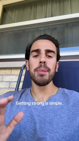 Getting strong can be simple. #personaltrainer #strengthtraining 