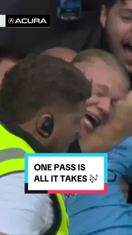 ERLING HAALAND WILL DO THE REST. 💥 #Soccer #PremierLeague #mancity 