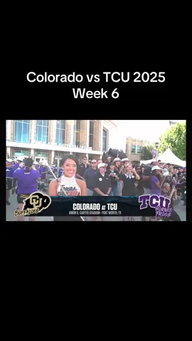 Colorado vs TCU 2025 Week 6 College gameday  NCAA football  #collegefootball25 #CollegeFootball #footballtok #coloradofootball #tcu 