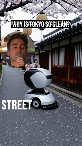 Japan actually isn’t so clean because of robots… sorry. #japan 