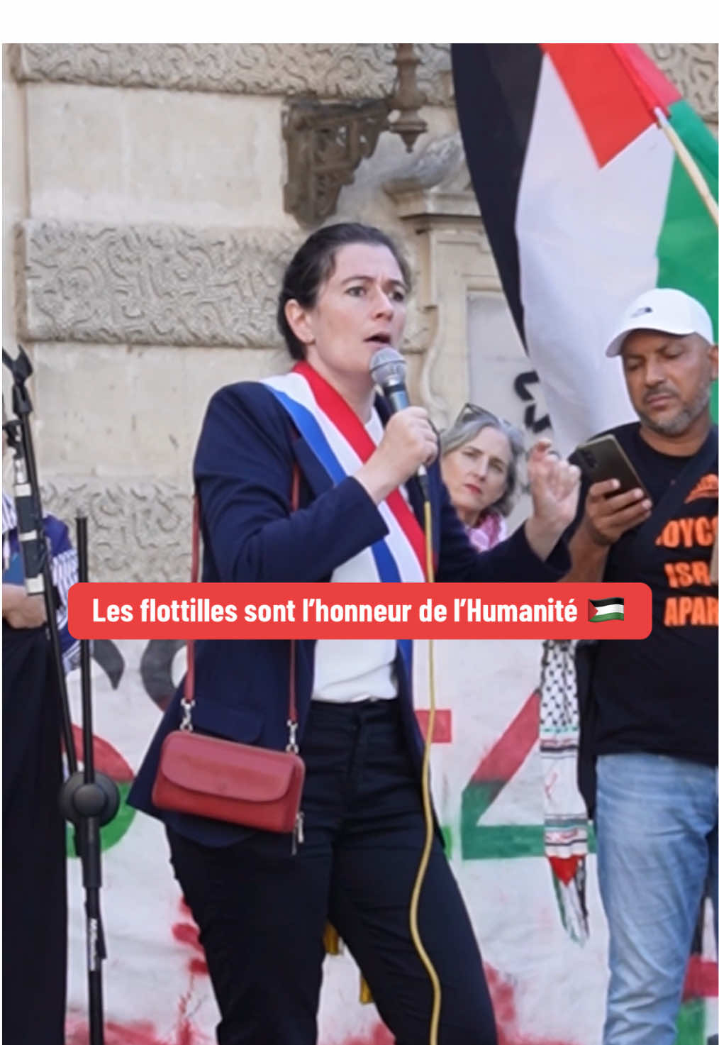 Reconnaître la Palestine sans défendre les flottilles, encore un bel exemple de l’hypocrisie complète de Macron ! #Montpellier 