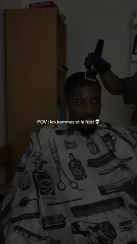 Desfois les hommes 🫩 #foot #ldc #prt #barber 