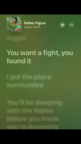 You pulled the wrong trigger 🖤#taylorswift #ts12 #fatherfigure #apple #lyrics 