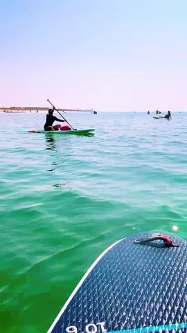Life is always a little better on the water 💦 #paddleboarding #yoga #supyoga #santarosabeachflorida 