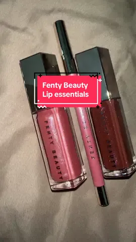 Lip essentials #fentybeauty #fenty #lipcombo #lipcombos #lippies 