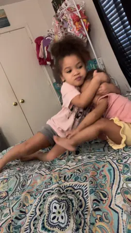 Having a big sister builds character 😂😂😂😂