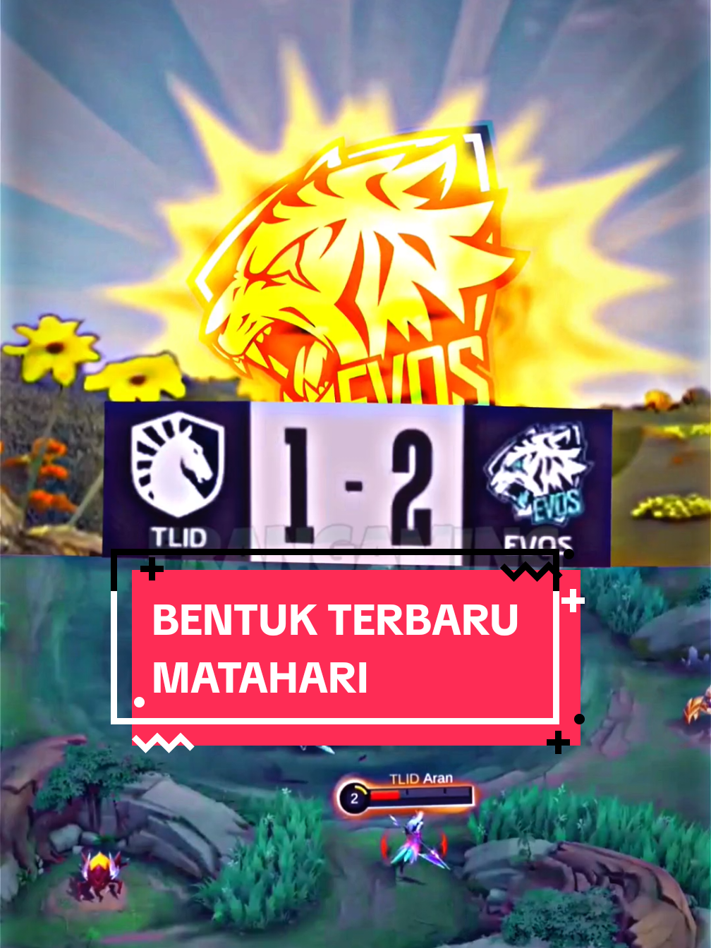 BENTUK TERBARU MATAHARI 😹 yang mau joki rank WA di bio 👍 #memempl #evosesports #teamliquid #NEXTJagoanMabar #MLBBNEXT2025 