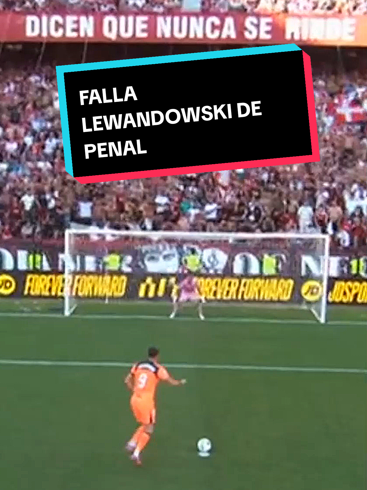 ERA EL EMPATE DEL BARÇA!!! Pero Lewandowski erra el tiro penal ‼️ #fyp #futbol⚽️ #lewandowski  #barcelona #sevilla 