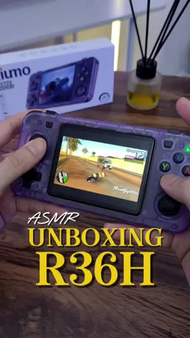 Apa aja nih isi box Kiumo R36H? #ASMR #unboxing #r36h #gameconsole #gaming 