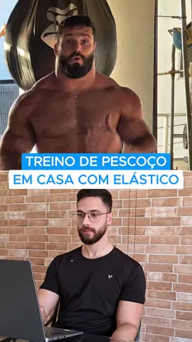 O famoso treino de pescoço do Warley. Porém, feito em casa com Elásticos super bands #treinocomelastico #treinoemcasa #musculaçãoemcasa 