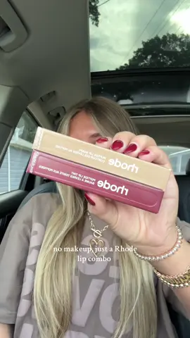 The most PERFECT lip combo 👏🏼✨🤍🧸 @rhode skin I’m obsessed. #lipcombo #rhodeskin #rhodeliptreatment #lipcombotutorial #rhode 
