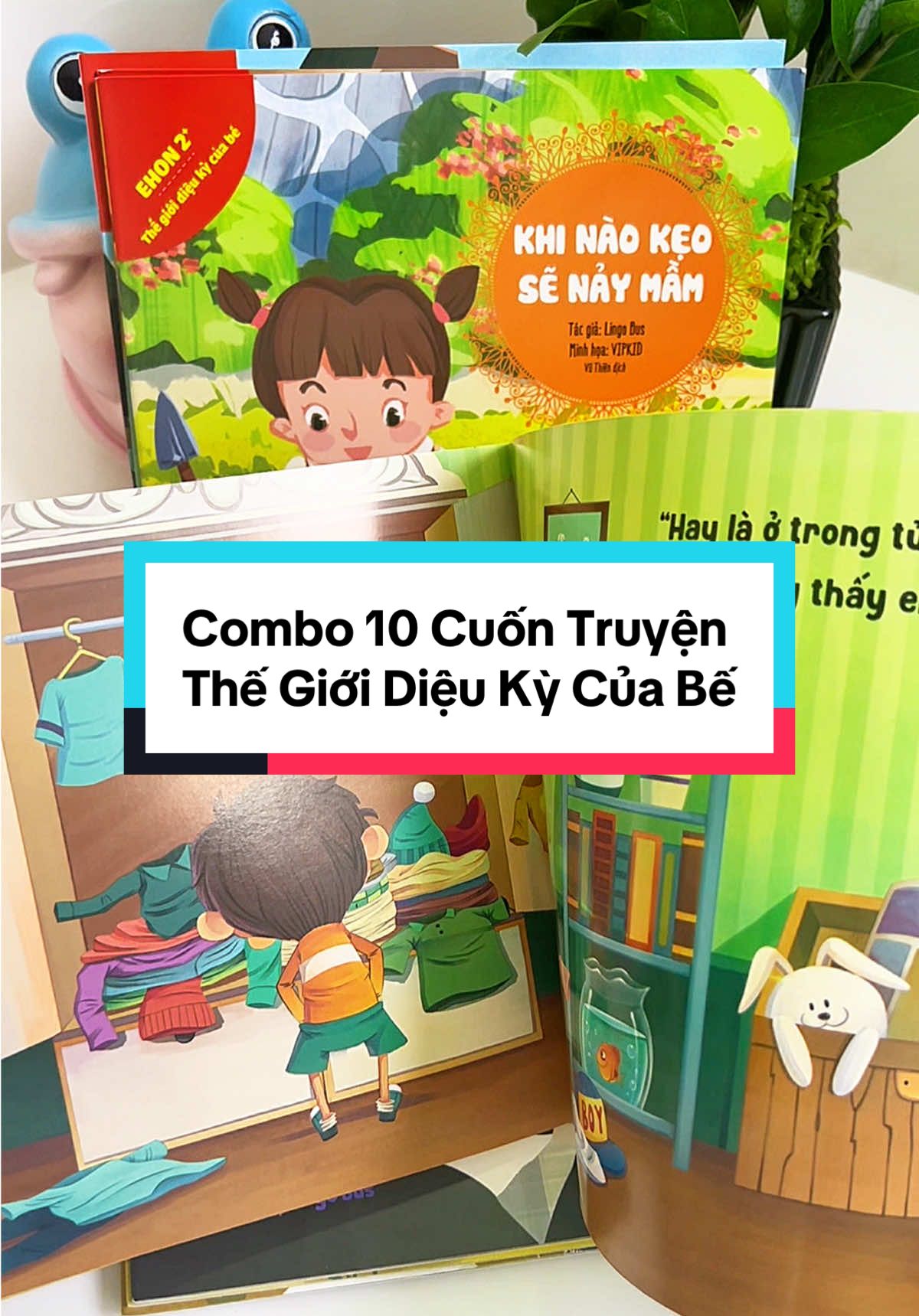 📚 Combo 10 cuốn Ehon “Thế Giới Diệu Kỳ Của Bé” – Bộ truyện giúp bé 2+ tuổi vừa chơi vừa học 🌸 # ehonchobe #sachthieunhi #sachchobe #thaomyriviu #vanphongpham