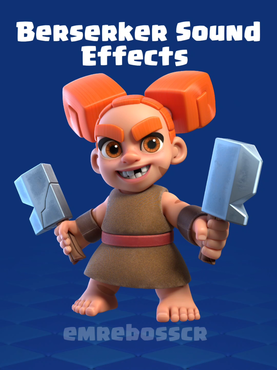 Berserker Sound Effects - Clash Royale  #clashroyale #berserker #clashroyalememes #clashroyaledaily #viralvideo 