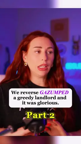 We reverse gazumped a greedy landlord and it was glorious. Part 2 Credit_ @charlottedobreofficial #capcut #aita #reddit_tiktok #redditreading #redditstorytime #askreddit #charlotte #dobre #aita #storytelling #fypシ゚viral 