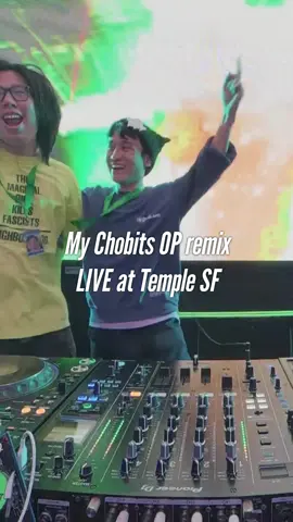 My Chobits OP remix LIVE at Temple SF #edm #anime #dj #rave #chobits
