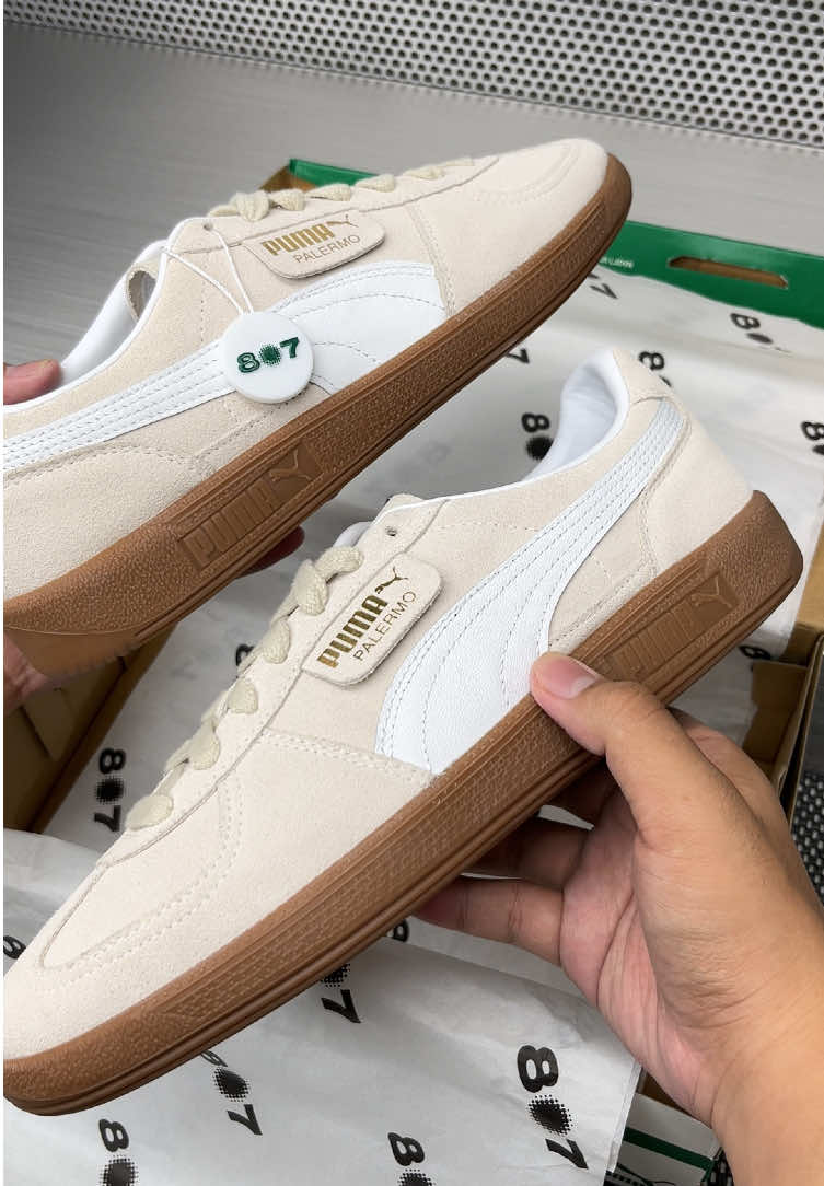 Puma Palermo Alpine Snow Cream #puma #pumapalermo #slcw #807garage 