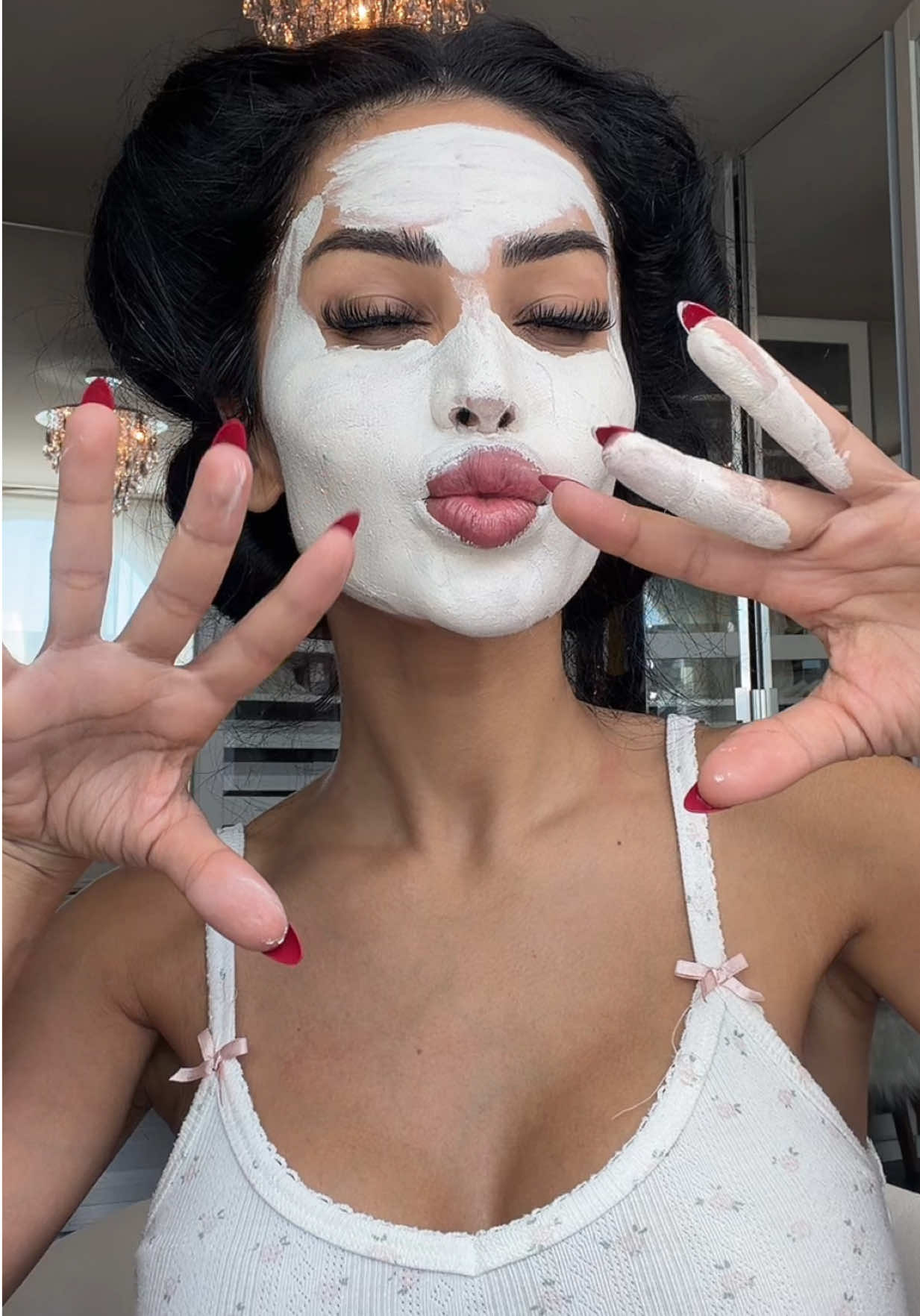 The Matcha Cleanse @Tatcha US  The Kissu Lip Mask By Tatcha 10 in 1 Pore Care Super Match Mask  Vita-C Glycolic Serum @Murad Skincare  Eye Depuffer Gel Contour By Murad  Nutrient - Charged Water Gel By Murad #morningroutine #morningskincareroutine #skinglowup #skincareroutine #BeautyTok 