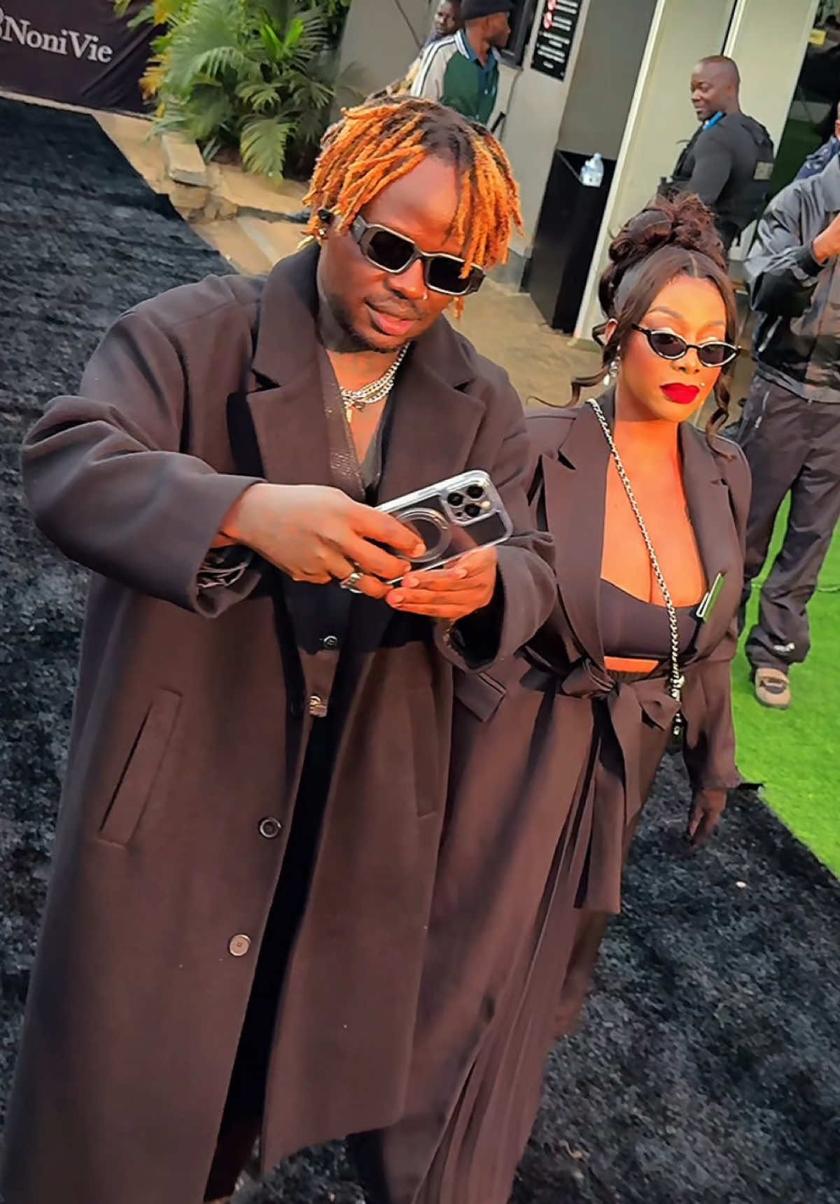 @BADBLACKUGANDA x @Abryanz the main acts solving the Matrix equation in style. #NRGRadioUG #KampalaStyleBrunch 