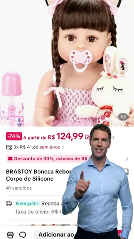#bonecareborn #brastoy #promoção #oferta 