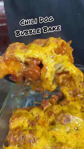 🔥 Chili Dog Bubble Bake 🔥 This easy comfort food mashup hits every craving — cheesy, saucy, smoky, and a little nostalgic. Perfect for game day, weeknights, or feeding a crowd! How to make it: Cut 1 lb of hot dogs into chunks and brown them in a skillet. In a bowl, whisk together 20 oz chili dog sauce, 1/3 cup beef broth, 2 tsp chili powder, 1 tsp each smoked paprika, onion powder, and black pepper, plus 1.5 tsp garlic powder. Cut 1 tube of jumbo biscuits into bite-size pieces and toss them in the sauce with the hot dogs. Pour into a greased 9x13 dish, top with 8 oz shredded cheddar, cover and bake at 350°F for 25 minutes, then uncover and bake another 20 minutes until golden and bubbly. 👉 Serve hot and watch it disappear. #ChiliDogBake #ComfortFoodRecipes #EasyDinnerIdeas #BubbleBake 