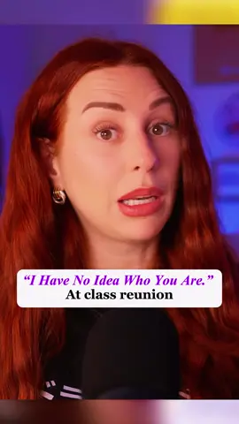 “I have no idea who you are.” At class reunion Credit_ @charlottedobreofficial #capcut #aita #reddit_tiktok #redditreading #redditstorytime #askreddit #charlotte #dobre #aita #storytelling #fypシ゚viral 