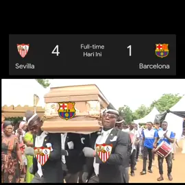 Full Time Barcelona vs Sevilla 1 : 2 Full time Sevilla vs Barcelona 2 : 1 #alfandri97_ #barcelona #sevilla #barcelonavssevilla #barcaday 