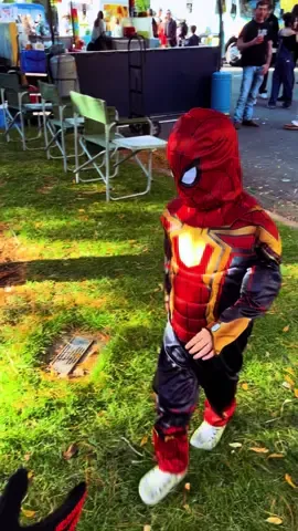 Building tomorrow’s hero, one hug at a time. #AutismAwareness #TheGreatPumpkinFestival #BuiltDifferent #IronManEarth775 #ForTheKids