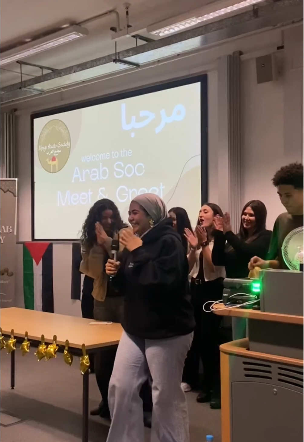 thank you to everyone who came to our freshers meet & greet! see you again at our next event… 👀🤩 #fyp #arab #kcl #london #uni 