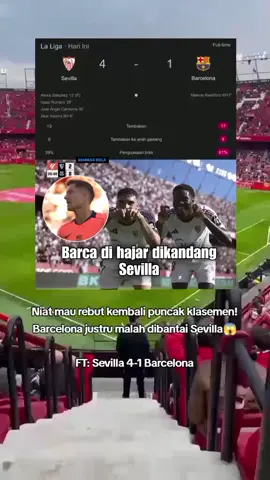 gak jadi ke pucuk deh #laliga #sevilla #barcelona #fypシ゚ #promoseruweekend 