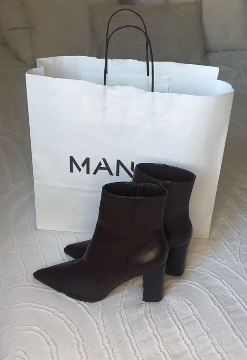 #autumn #brown #bottines #mango 