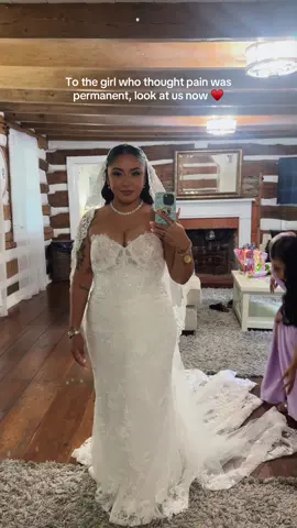 Look at us now 🥹♥️ #annamvze #married #bride #bridetok #wife 